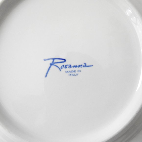 Rosanna French Fashion Wall Decor Plate Dessert Plate Italy - Picture 7 of 7